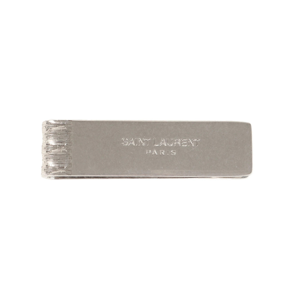 Yves Saint Laurent SAINT LAURENT PARIS Money Clip, Metal Silver, Men's